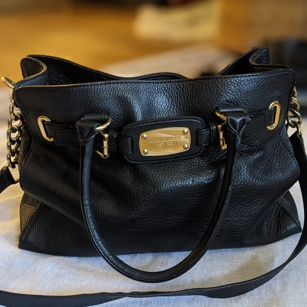 Michael Kors Handbag, Hamilton Soft Leather Satchel